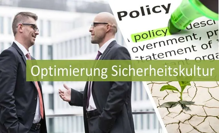 Aufbau und Optimierung Sicherheitskultur