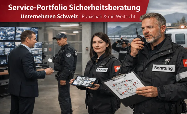 Sicherheitsberater & Sicherheitsberatung Unternehmen Schweiz | Praxisnah & effektiv
