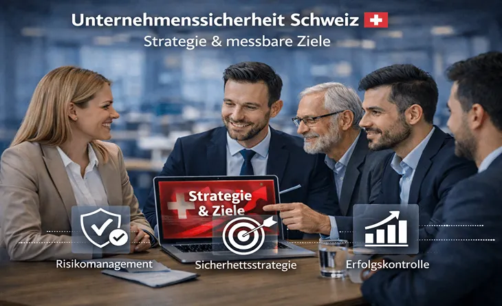 Unternehmenssicherheit Leistungsauftrag   Schweiz | Strategie & messbare Ziele
