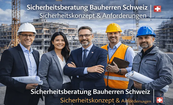 Sicherheitsberatung Bauherren Schweiz | Sicherheitskonzept & Anforderungen